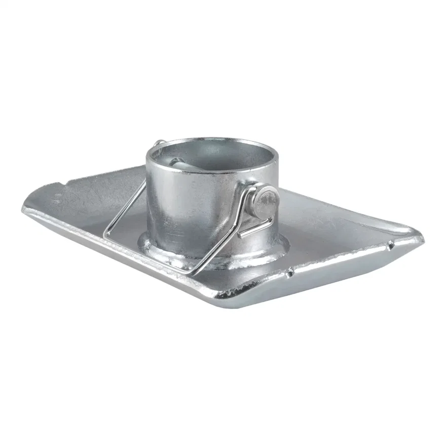 Pin-On Jack Foot (Fits 2in. Tube; 2;000 lbs; 1-11/16in. Height)
