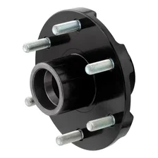 Idler Hub with Races/Wheel Studs; 4;400-lb. Axles; 6 on 5-1/2in. Bolt Pattern image 2