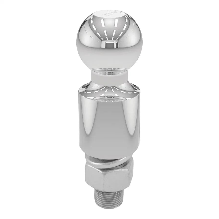 2in. Trailer Ball (1in. x 2-1/8in. Shank; 2in. Rise; 6;000 lbs.; Chrome)
