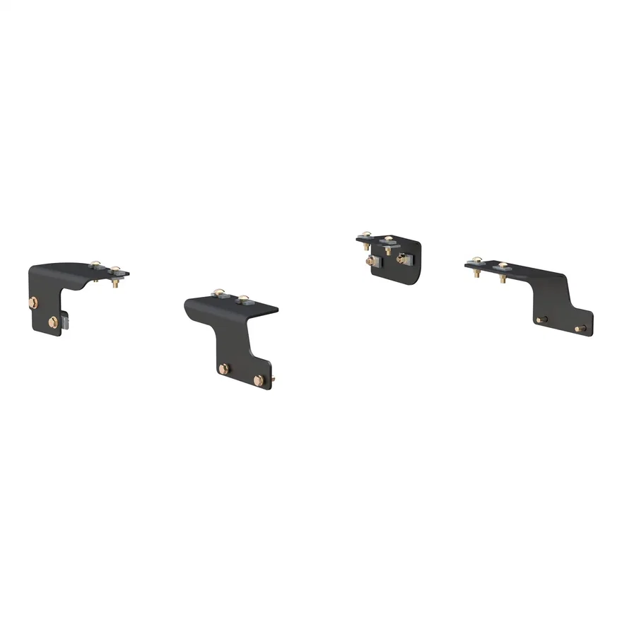 Custom 5th Wheel Brackets; Select Toyota Tundra; 6.5ft. Bed (No Extended Crew Ca