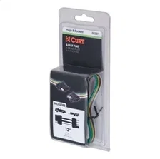 4-Way Flat Connector Plug/Socket with 12in. Wires (Packaged) image 3