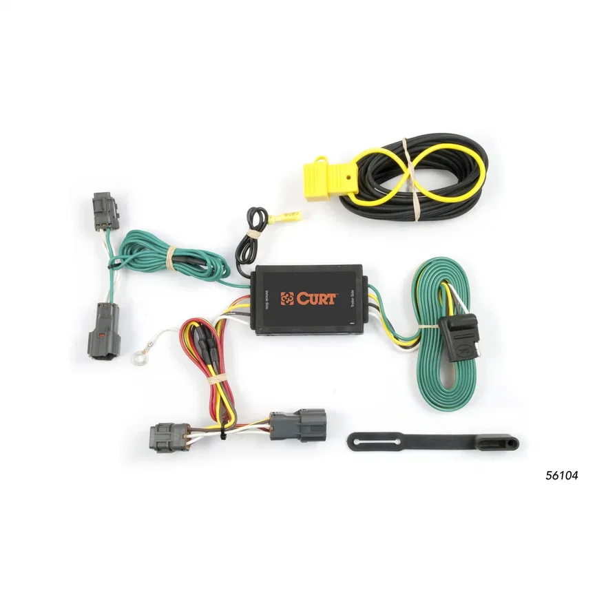 Custom Wiring Harness; 4-Way Flat Output; Select Kia Borrego