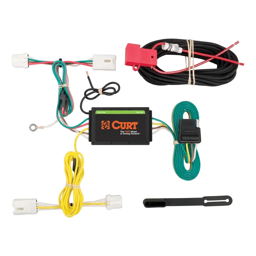 Custom Wiring Harness; 4-Way Flat Output; Select Infiniti Q50