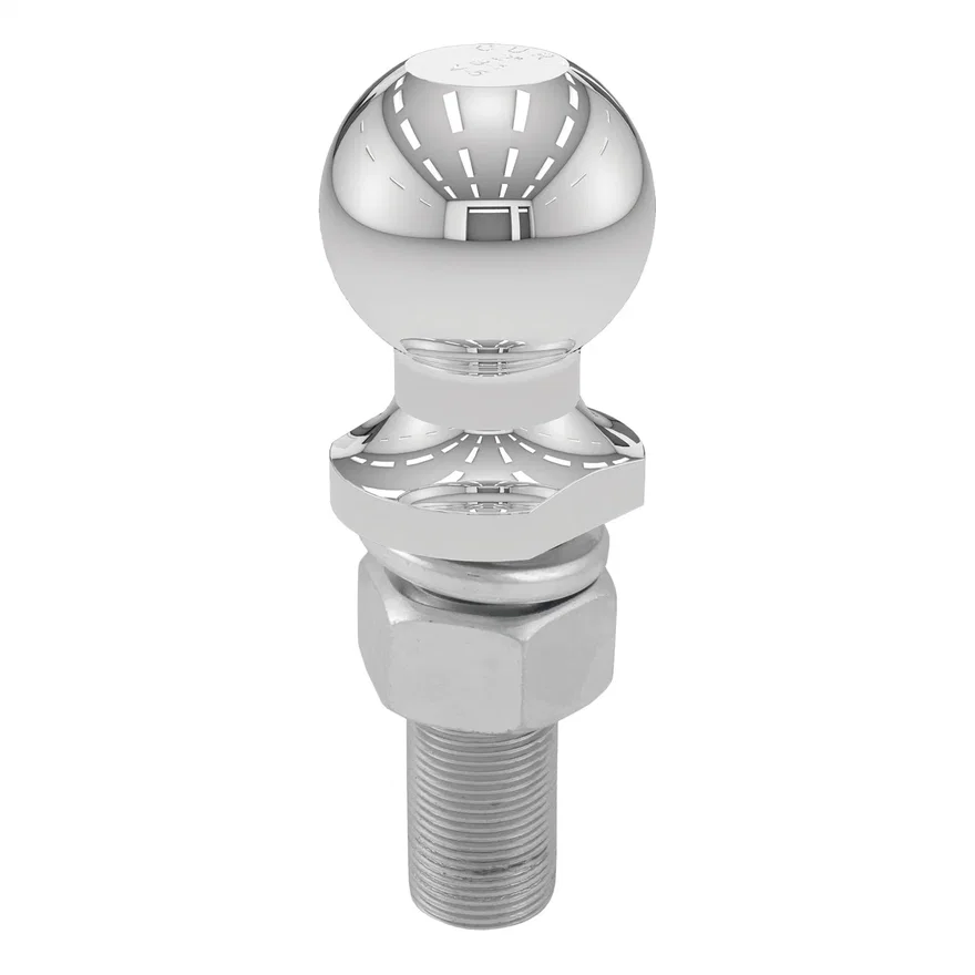 2in. Trailer Ball (1in. x 3in. Shank; 6;000 lbs.; Chrome)