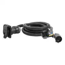 7ft. Custom Wiring Extension Harness (Adds 7-Way RV Blade to Truck Bed; Packaged image 1