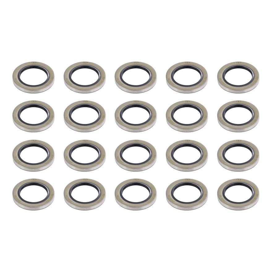 Double Lip Grease Seal; 5;200-8;000-lb. Axle; 2.25in. Spindle Shaft Diam.; 20 Pa