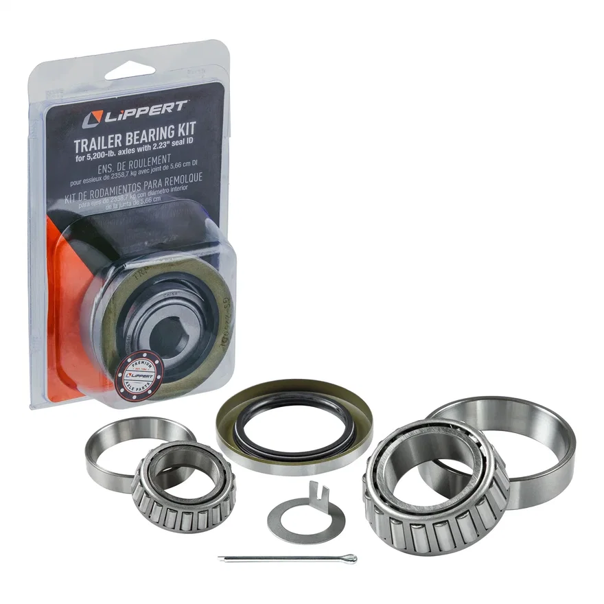 Trailer Bearing Replacement Kit; 5;200-lb. Axles