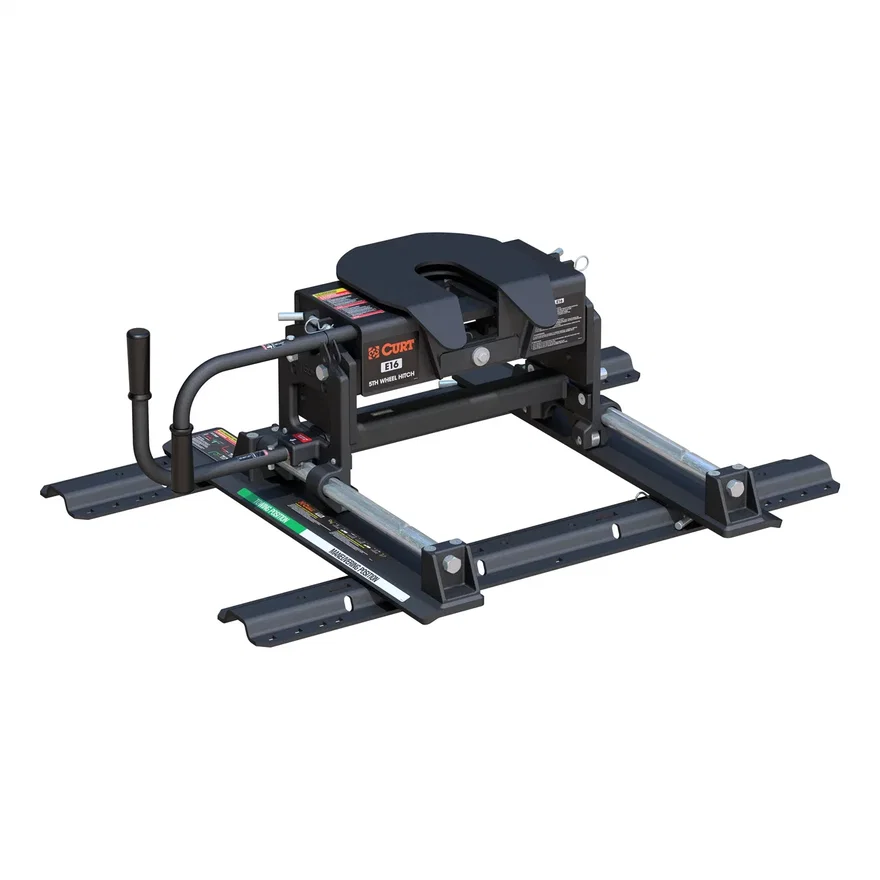E16 Sliding 5th Wheel Hitch with Rails; 16;000 lbs.