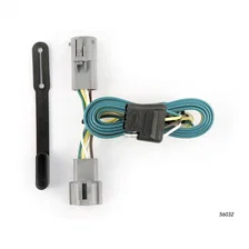 Custom Wiring Harness; 4-Way Flat Output; Select Ford F-250; F-350 Super Duty image 1