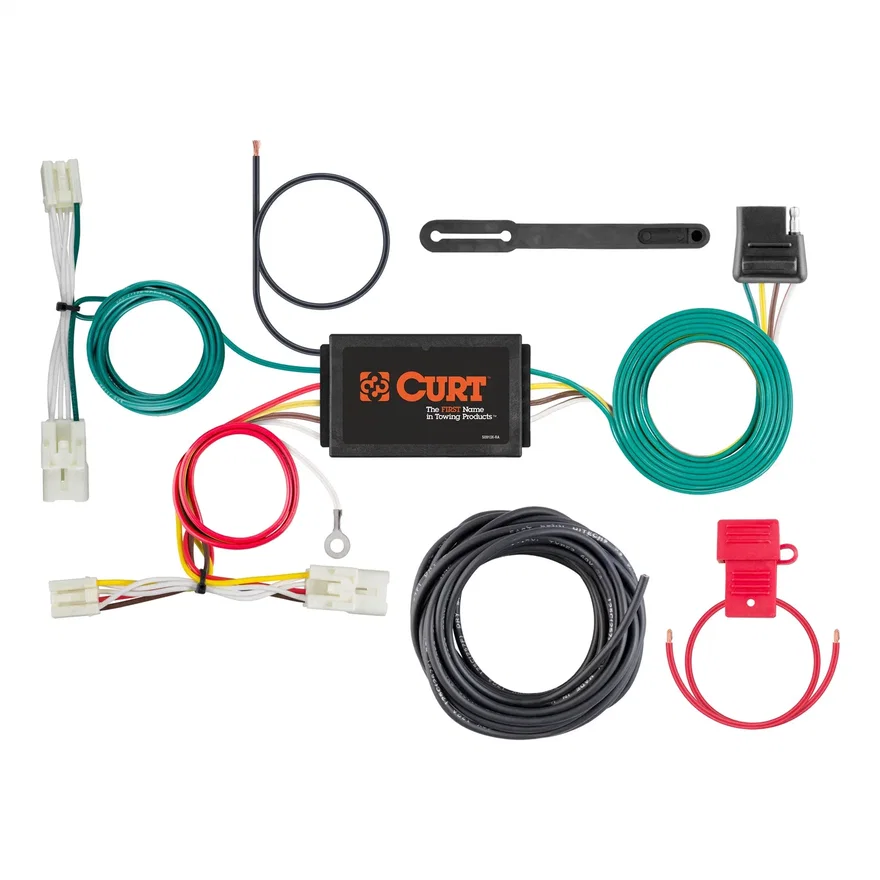 Custom Wiring Harness; 4-Way Flat Output; Select Hyundai Sonata