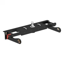 Double Lock EZr Gooseneck Hitch Kit with Brackets; Select Silverado; Sierra image 1
