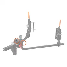 Replacement Round Bar Weight Distribution Retainers image 2
