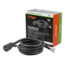 Replacement 7-Way RV Blade with 10ft. Wires (Trailer Side; Packaged) image 1