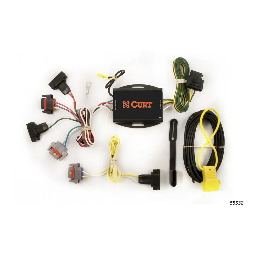 Custom Wiring Harness; 4-Way Flat Output; Select Chrysler PT Cruiser