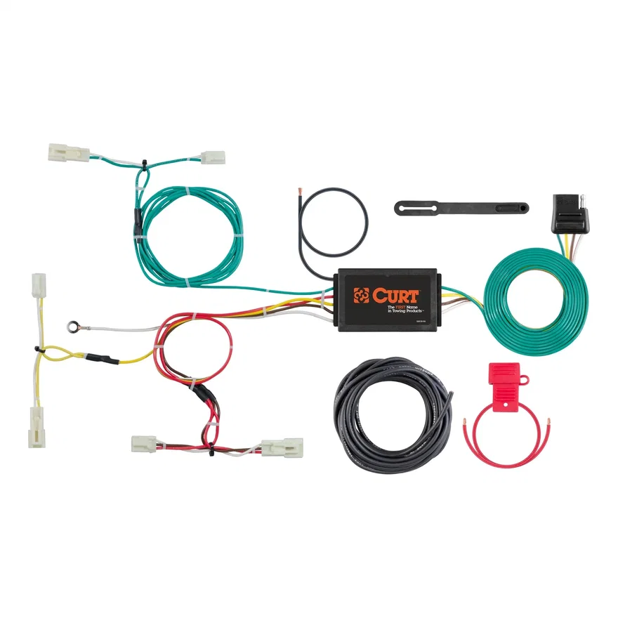 Custom Wiring Harness; 4-Way Flat Output; Select Scion iA