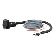 4-Way Flat Electrical Adapter with Brake Controller Wiring image 1