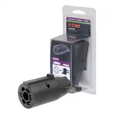Electrical Adapter (7-Way RV Blade Vehicle to 4-Flat Trailer; Packaged) image 1
