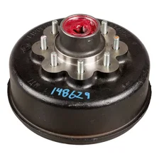 12-1/4in. Standard Threaded Grease Brake Hub Assembly with Installed Bearing Kit image 1