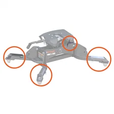 Replacement 5th Wheel Puck System Handles for Ram (Fits 16021) image 2