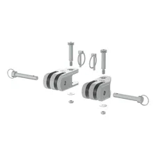 Rambler Heavy-Duty 3-Lug Shackle Ends; 2 Pack image 1
