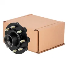 Standard Threaded Idler Hub Assembly w/Races/Wheel Studs; 8;000-lb. Axles image 1