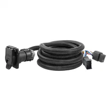 10ft. Custom Wiring Extension Harness (Adds 7-Way RV Blade to Truck Bed) for Dodge image 1