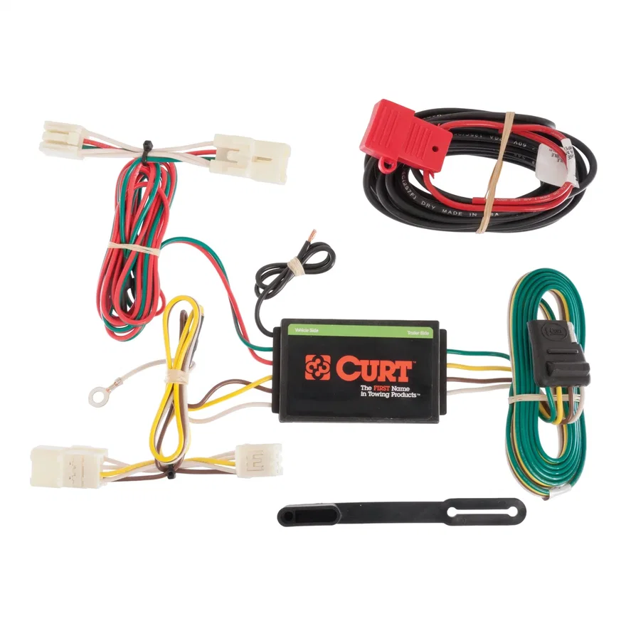 Custom Wiring Harness; 4-Way Flat Output; Select Toyota RAV4