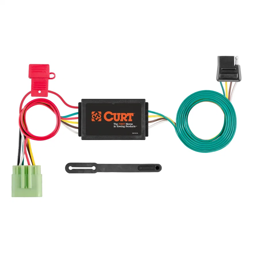 Custom Wiring Connector; 4-Way Flat Output; Select Jeep Grand Cherokee