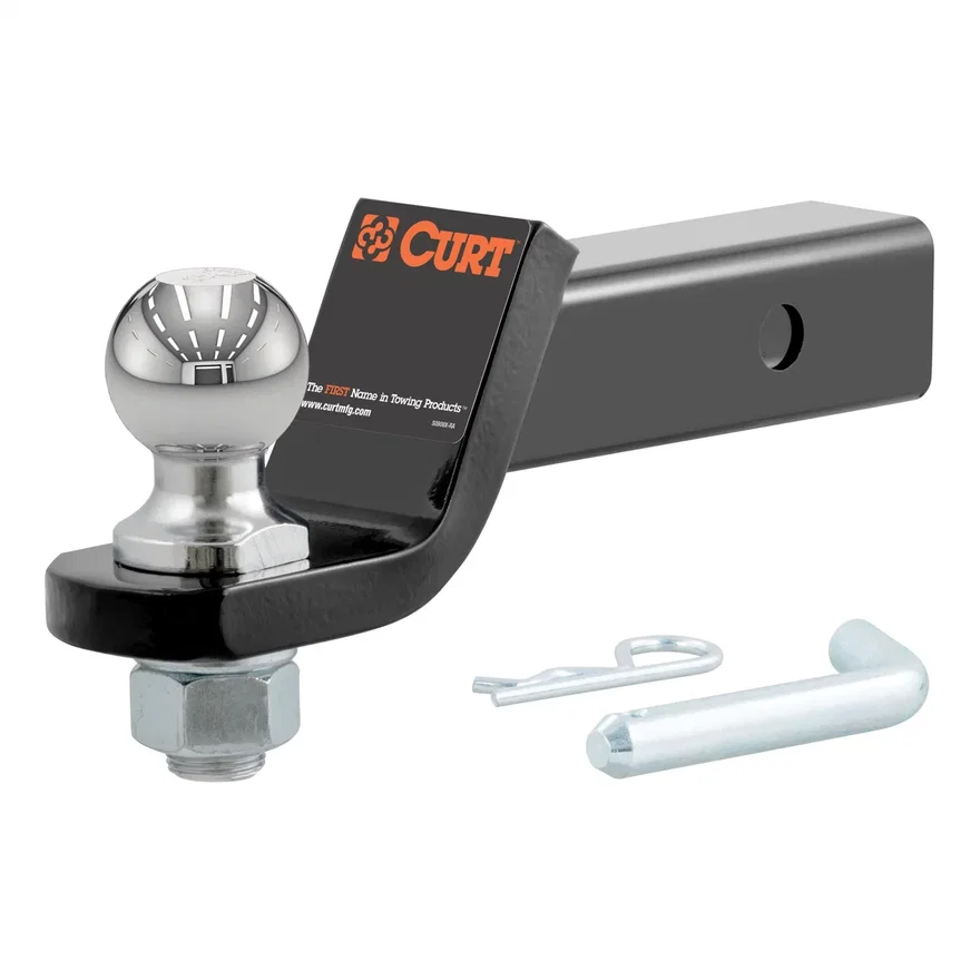 Loaded Ball Mount with 2in. Ball (2in. Shank; 7;500 lbs.; 2in. Drop)