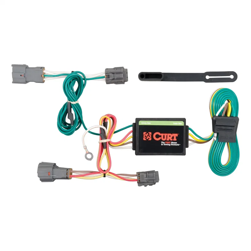 Custom Wiring Harness; 4-Way Flat Output; Select Kia Rondo; Soul