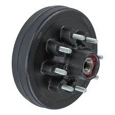12in. Brake Hub Complete Kit with Installed Bearings; 7;000-lb. Axles image 4