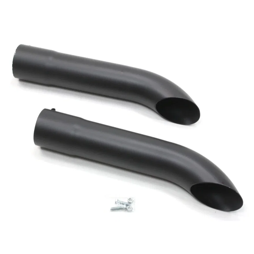 Exhaust Turnout Blk