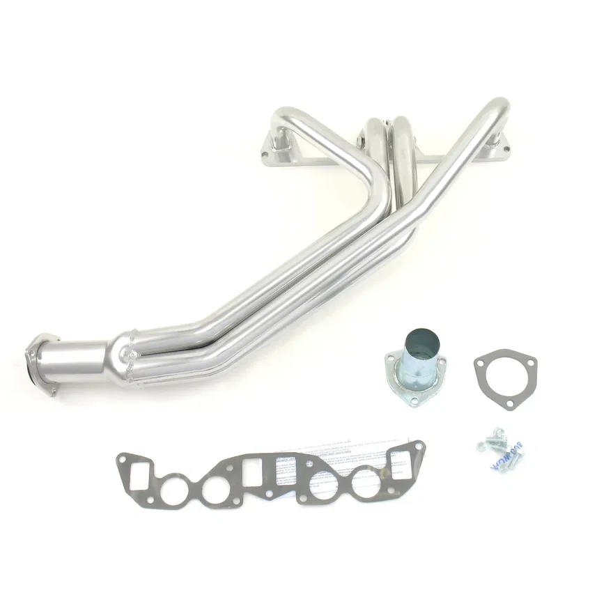 Long Tube Silver Ceramic Coated for 1970-1974 Volvo