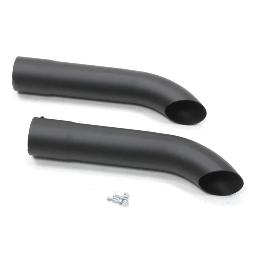 Side Tubes Turnout Muffler Blk