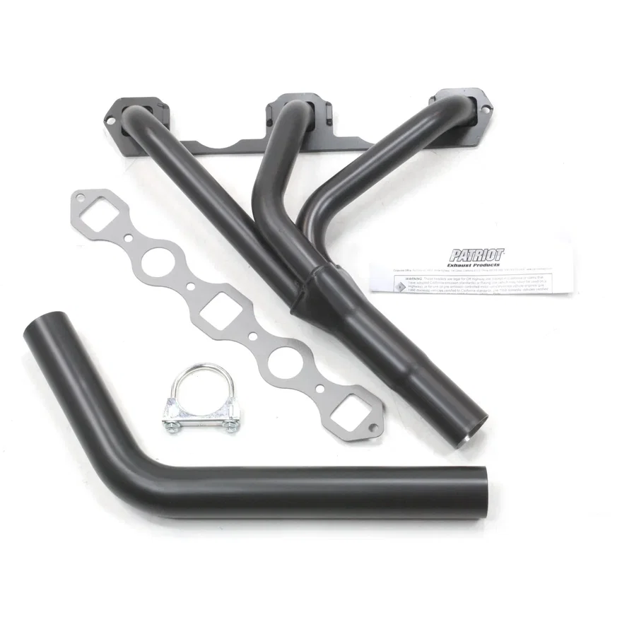 Long Tube Hi Temp Black Coated for 1962-1974 MGB