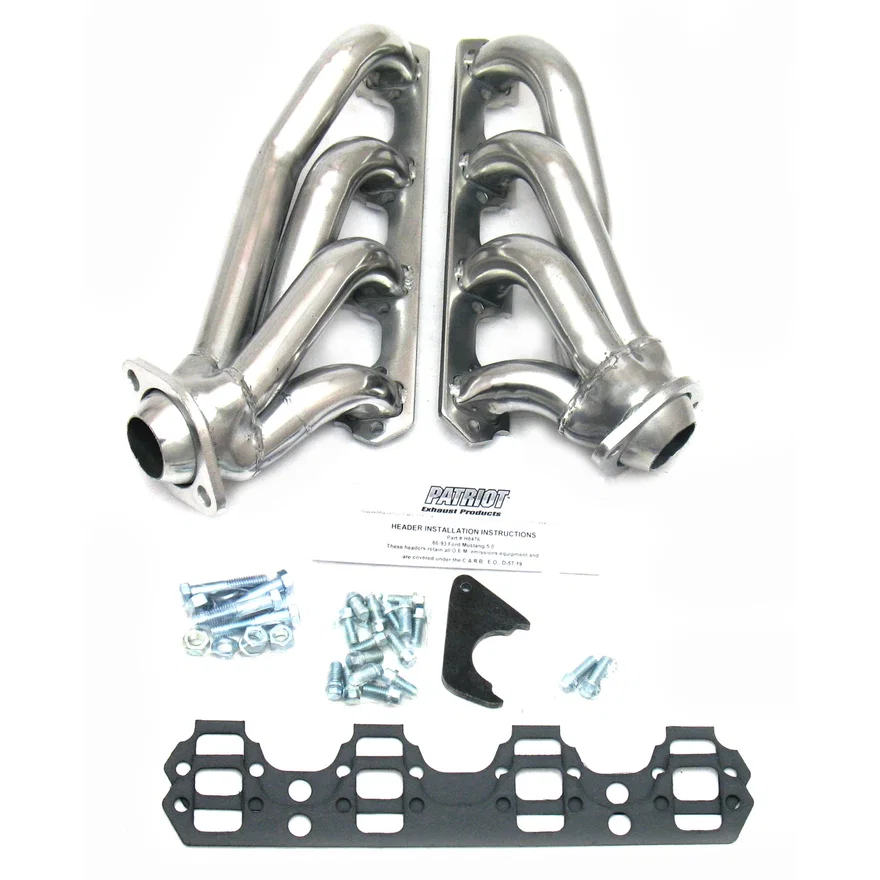 Emission Legal Silver for 1986-1993 Mustang 5.0