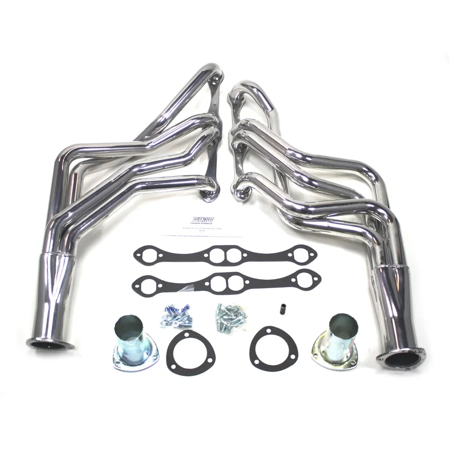 Body SBC Long Tube Silver for 1978-1988 GM G