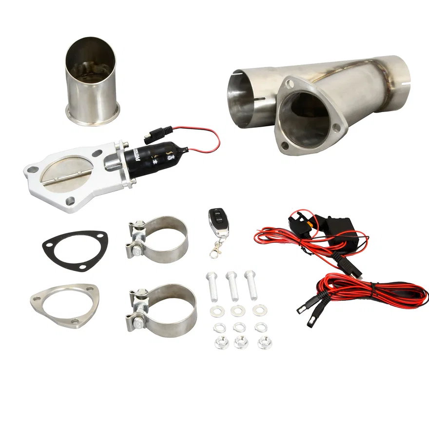 3" Electric Cutout Single System w/remote