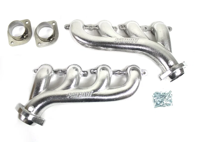 GM LS Cast High Flow Manifold Silver