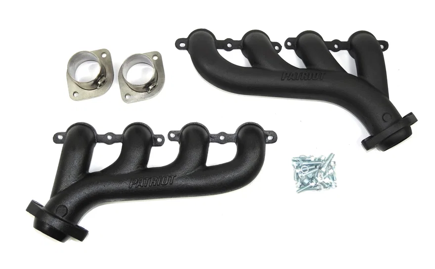 GM LS Cast High Flow Manifold Black