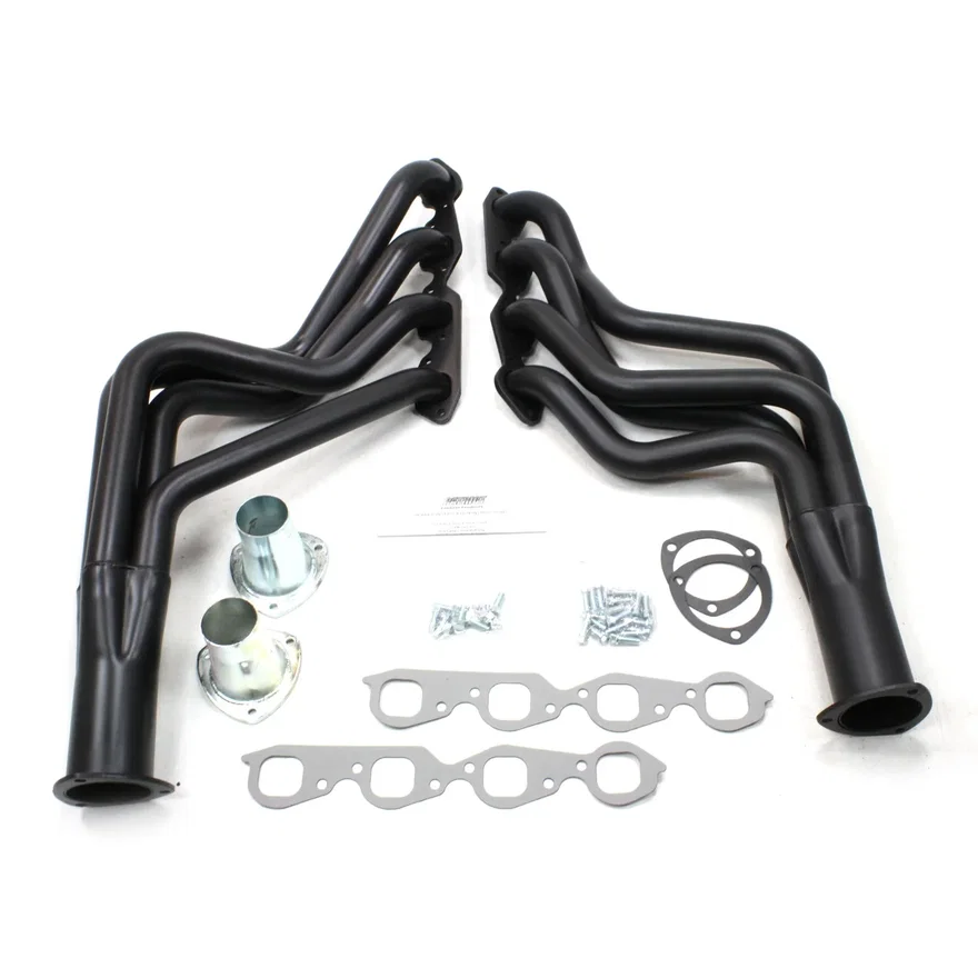 1970-1977 F, A, G Body BBC Long Tube Black for Chevrolet