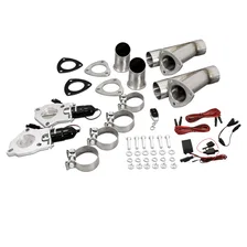 2.5" Electric Cutout Dual System w/remote image 1
