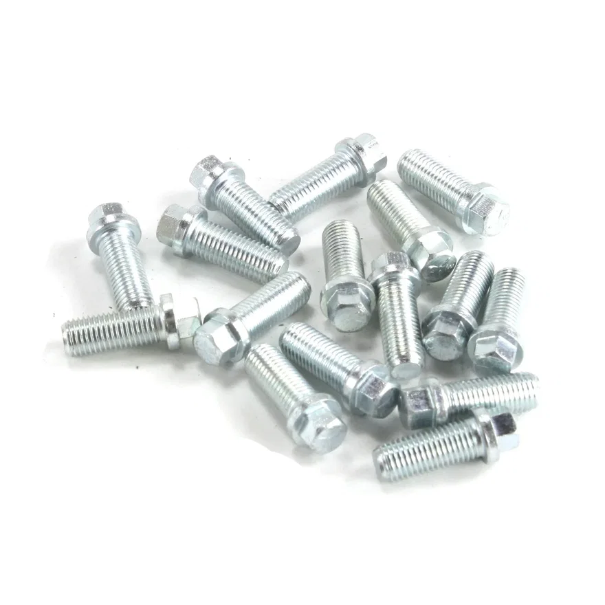 10MM -1.25 x 25MM Header Bolt 3/8 Flanged Head (lot 16)