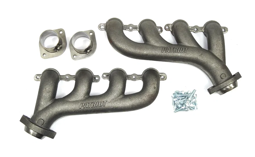GM LS Cast High Flow Manifold Raw Iron