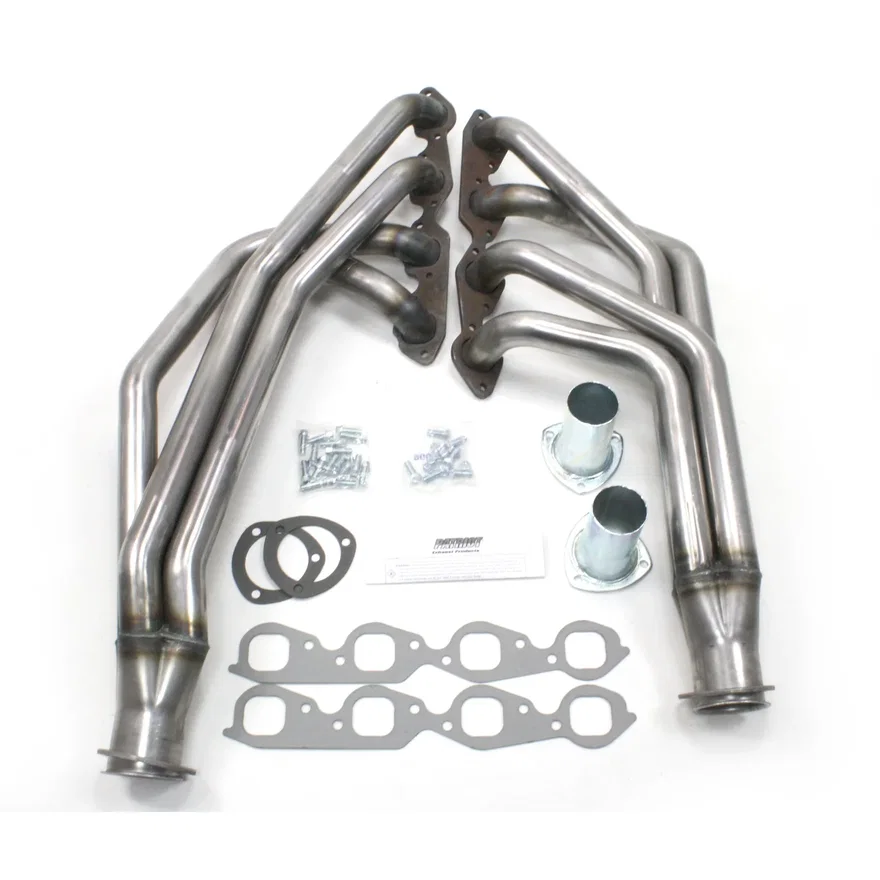 Long Tube Raw Steel for 1955-1957 Chevrolet BBC