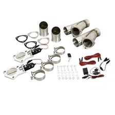 3" Electric Cutout Dual System w/remote image 1