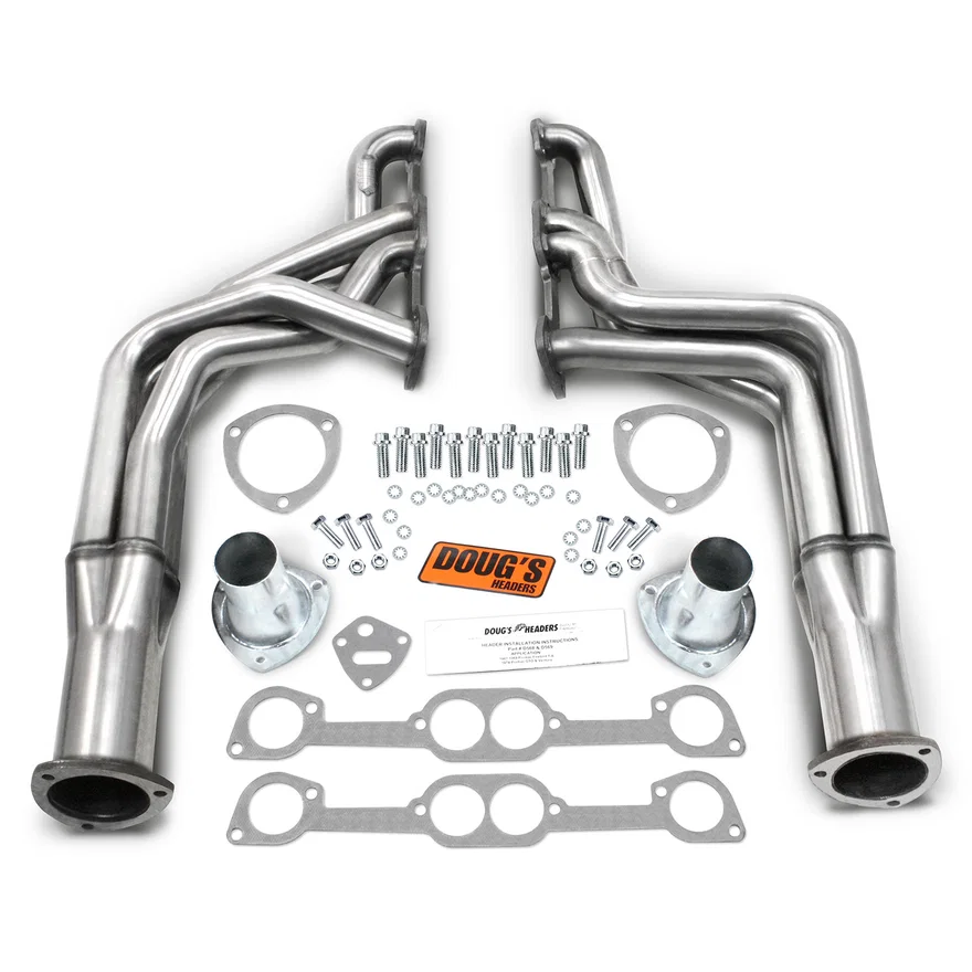 Long Tube Header 67-69 Firebird 455 W/HO/SD/Ram Air Heads only 1 7/8" Primary 3 1/2" Collector 304 Stainless