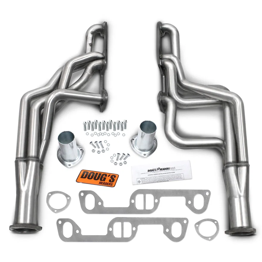 Long Tube Header 65-70 Pontiac 326-455 1 3/4" Primary 3" Collector 304 Stainless