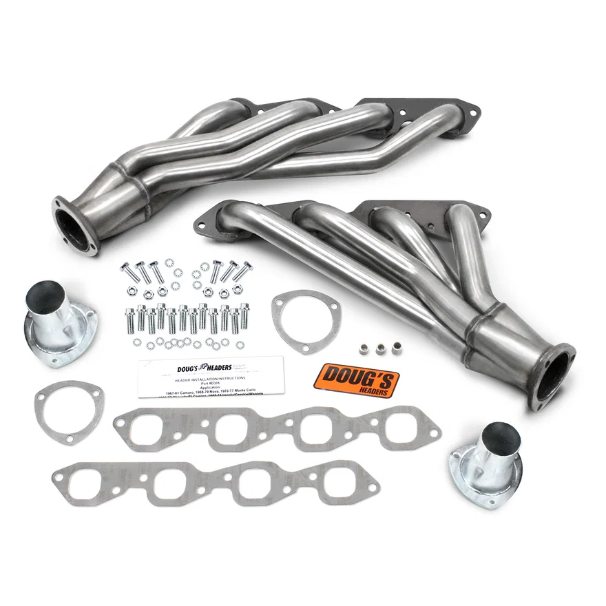 Mid Length Header 64-77 GM F, G, & A Body 396-502 BBC 1 3/4" Primary 3" Collector 304 Stainless