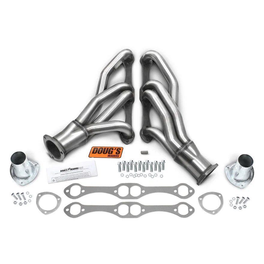 Mid Length Header 64-92 GM F, G, & A Body 265-400 SBC 1 5/8" Primary 2 1/2" Collector 304 Stainless